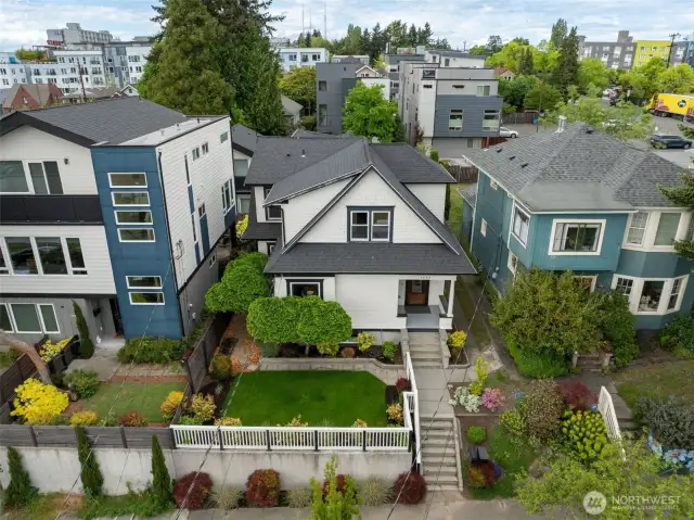 Up off the street with fabulous views.