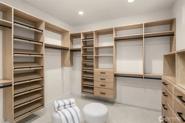 Primary Walk-in closet