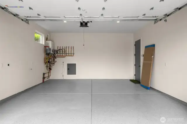 Heated garage