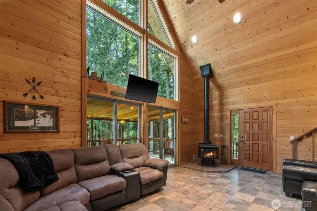 Living on the island full time is doable! There are full timers. The cool thing about the island is that you can stay cozy in your cabin & enjoy the peace. OR you can jump on your golfcart and have dinner with neighbors or catch a game of cards pretty easily.