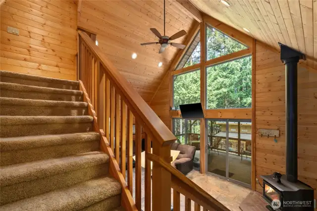 Let's go upstairs!