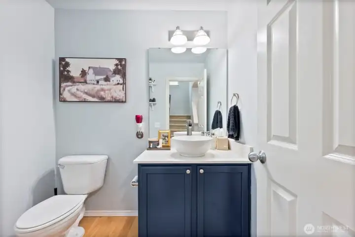 1/2 bath on main