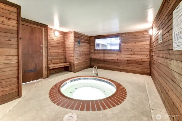 Hot tub update currently in progress