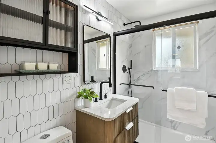 Fresh, new Bathroom