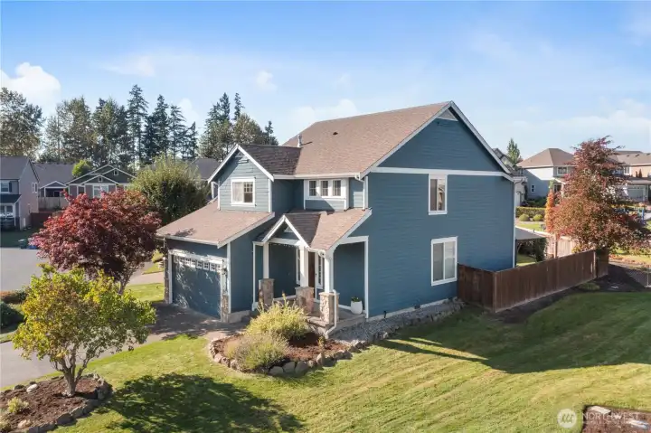 Your New Home on a corner lot provides extra privacy!