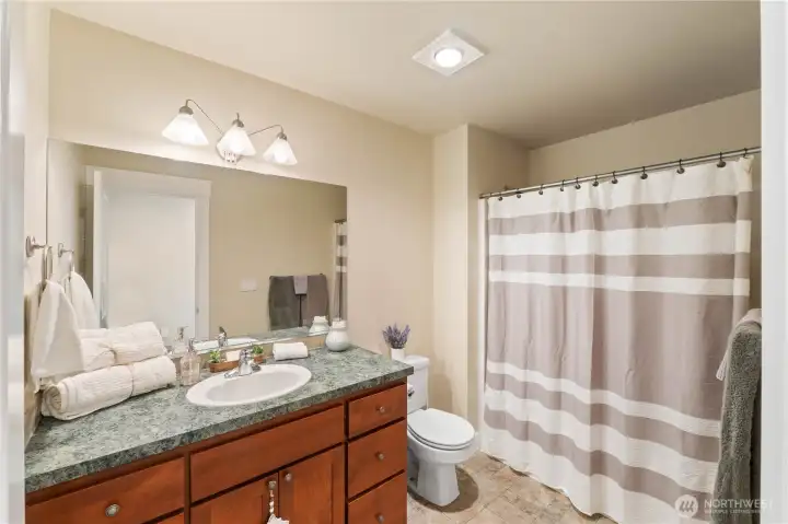 Upstairs Hall Bath!