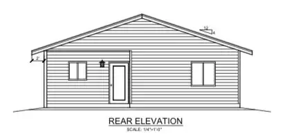 Rear Elevation