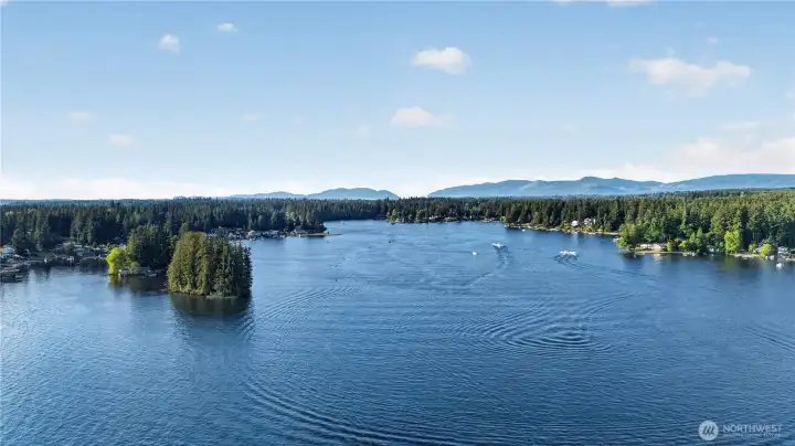 Waterfront view of Lake Sawyer