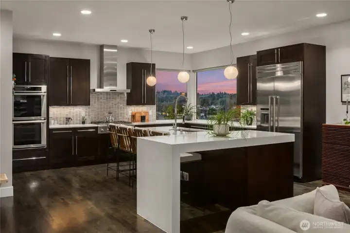 Upper Floor: Great Room/Kitchen Area