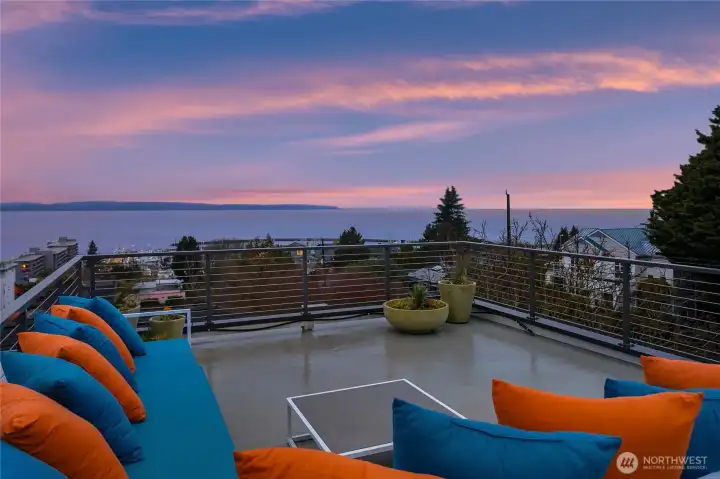 Roof Top Deck & View