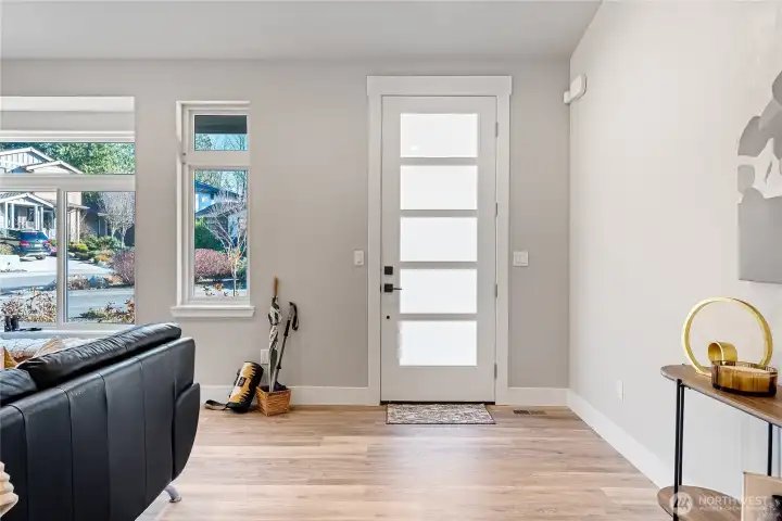 Security cameras, and a full security system installed for peace of mind!