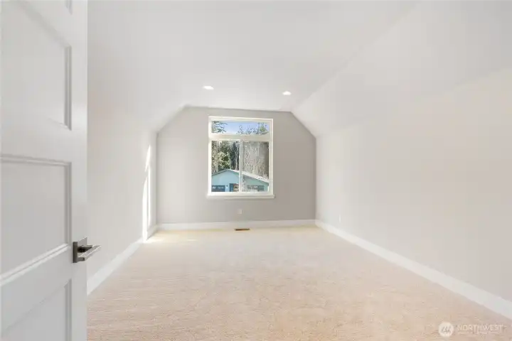 Bedroom #4, or a bonus room, rec room, movie room away from the noise downstairs, game room, office, you name it!