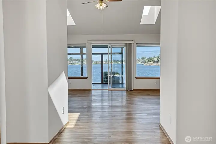 Entering from the Front Door