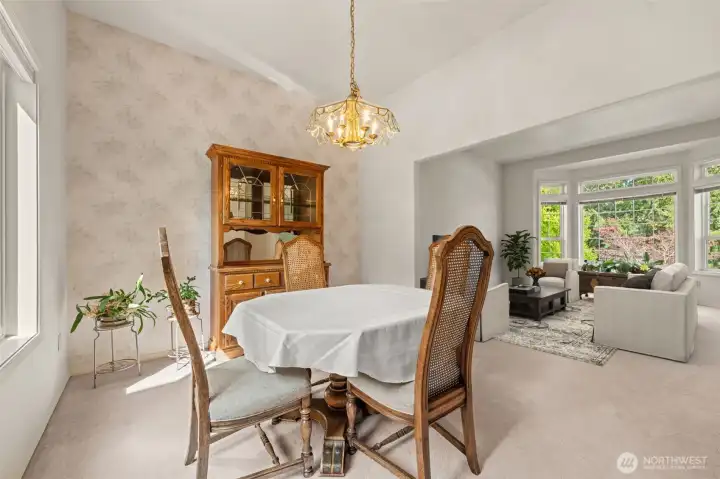 Dining Room, Living Room - Digitally enhanced/staged