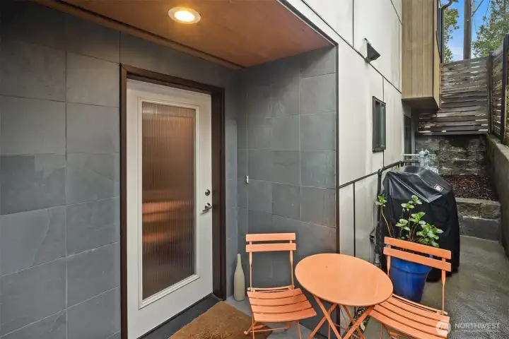 Entrance to the home!