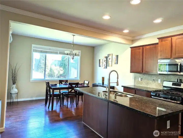 Engineered hardwood flooring.