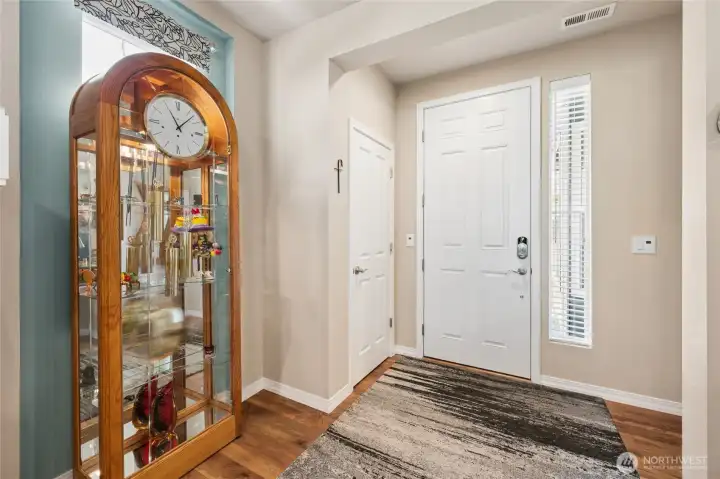 Generous entry into the home