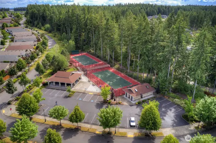 Enjoy a round of tennis! Enjoy a round of tennis!