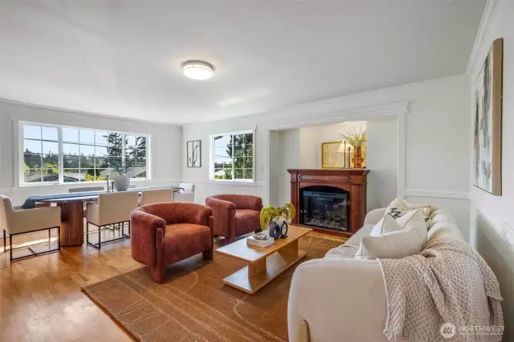 Spacious living room Spacious living room