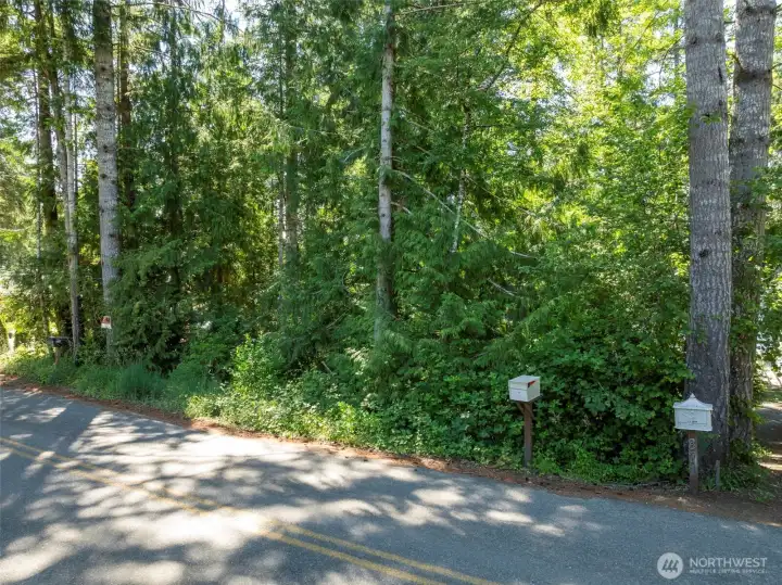Property entrance from street