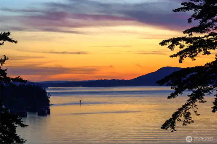 Panoramic views of the San Juan Islands