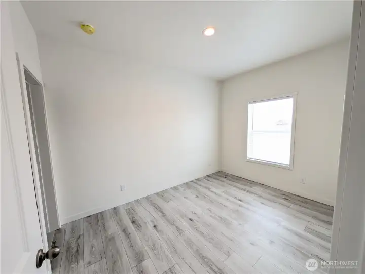 Model Home: Bedroom 3 also has a walk-in closet.