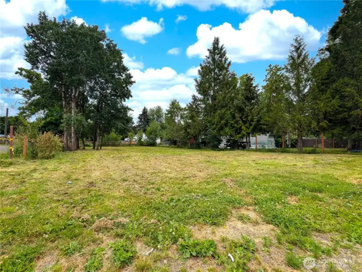 Great corner lot.