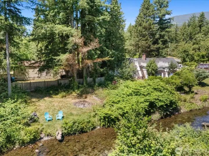 Just beyond the fence, enjoy 88' of creek frontage! Just beyond the fence, enjoy 88' of creek frontage!