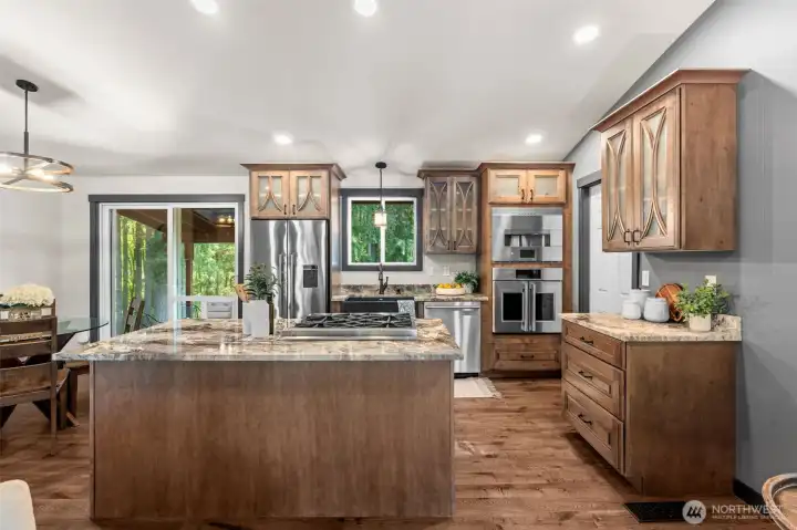 This stunning kitchen beautifully balances crisp, modern finishes with warm, rustic accents. From the thoughtful layout to the premium details, it’s a space designed to inspire both culinary creativity and effortless gathering. This stunning kitchen beautifully balances crisp, modern finishes with warm, rustic accents. From the thoughtful layout to the premium details, it’s a space designed to inspire both culinary creativity and effortless gathering.