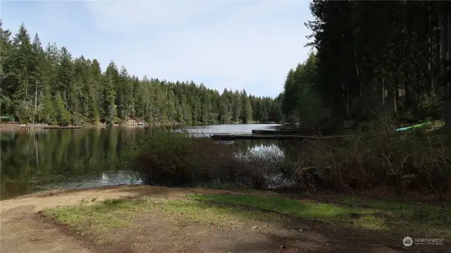 collins Lake at the park