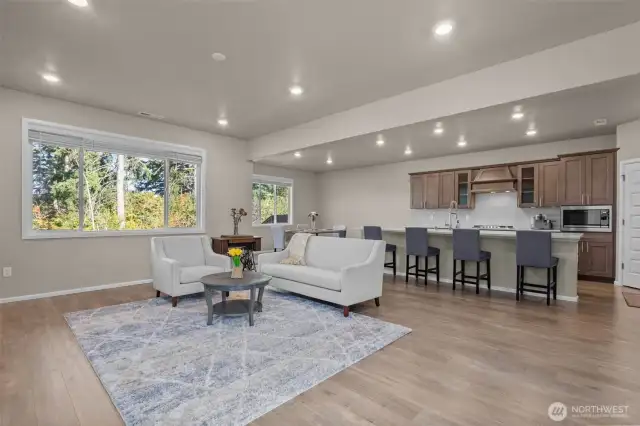 Elegant design meets comfort in this stylish living space.