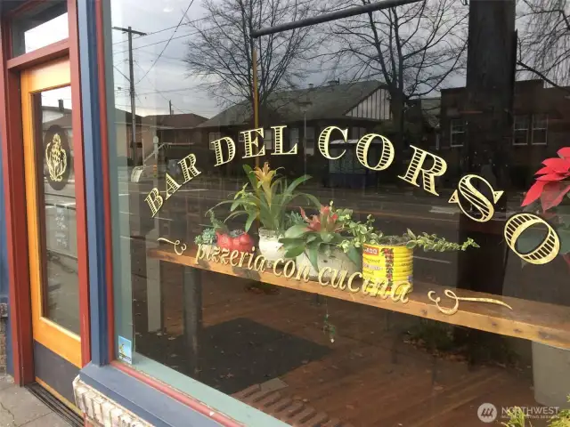 Walk to Bar Del Corso for Pizza