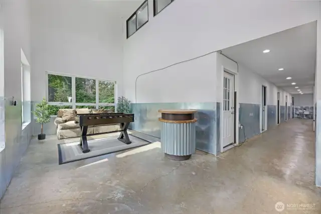 Building #1 -   Size: 3600 sqft lower, 3000 upper = 6600 Square Feet Total  Fully insulated building,   7 rooms on lower level, 8 rooms on upper level.   Drainage to each room, Commercial grade sink, individual hot water tank.   Separate furnace each level. Cat5 Wired with WIFI, 26G Galvanized Sheet Metal throughout