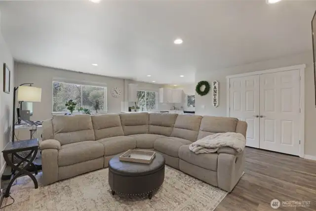 Building #3 DADU Upper:  Fully remodeled also with quality finishes, this home also offers a  separate private access, plus access to the shop.  3 bedrooms, primary with double closets / 1 full bath  Full kitchen with quartz counters  LVP flooring  Full size Laundry room  Separate furnace  Cat5 Wired with WIFI