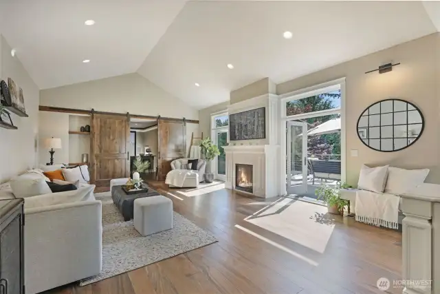 Extensive list of high-end finishes.  Custom millwork throughout,  Hardwood flooring: Cross cut walnut,  Solid core doors throughout,  In-ceiling speakers throughout the home,  Office / bedroom - custom millwork shadow box ceiling,  4 person infrared hemlock sauna, Hydrothermal Heat & A/C system and more.