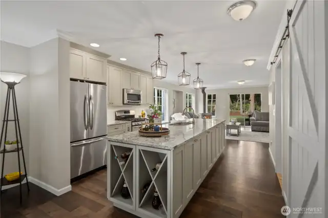 The home comes equipped with all appliances.