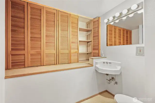 Bathroom on Lowest Level