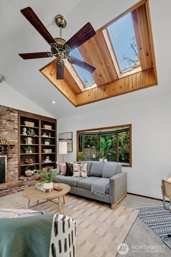 So many skylights!