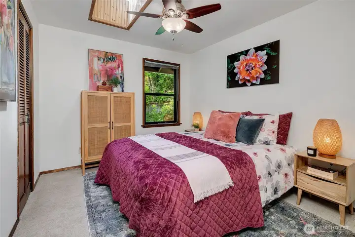 Bedroom on main floor.