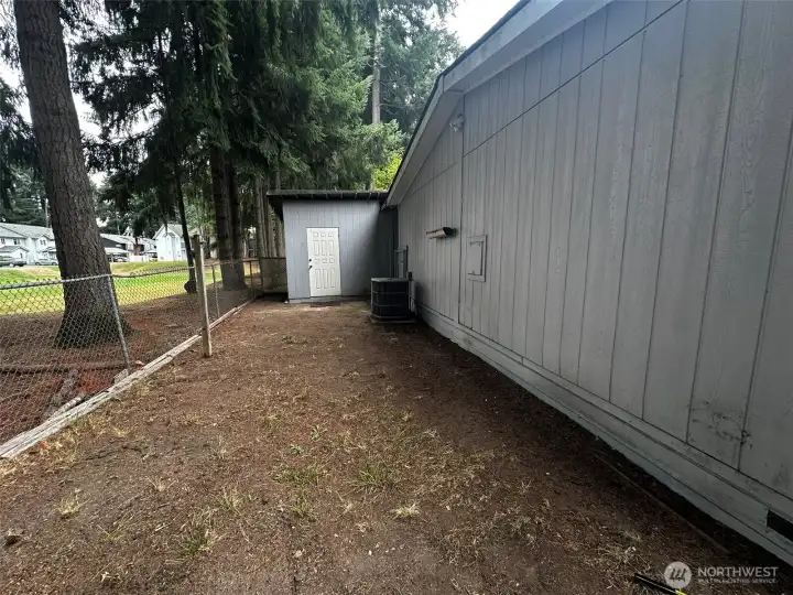 Fenced Back Yard