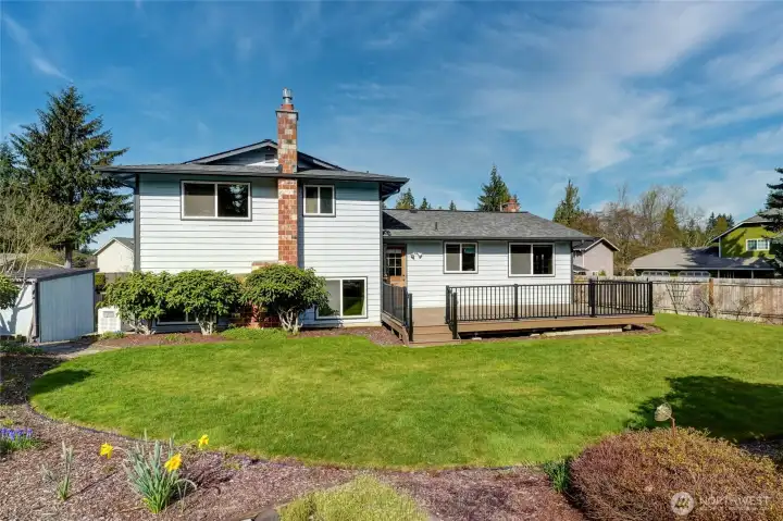 View of back of house.