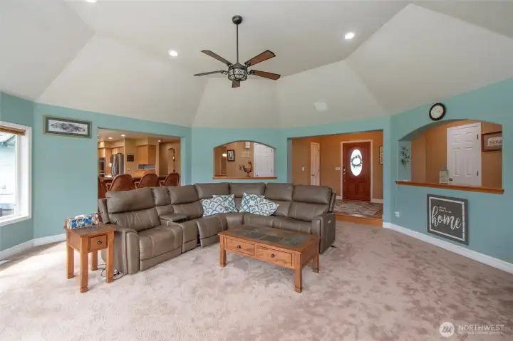 The Great Room is a central gathering space