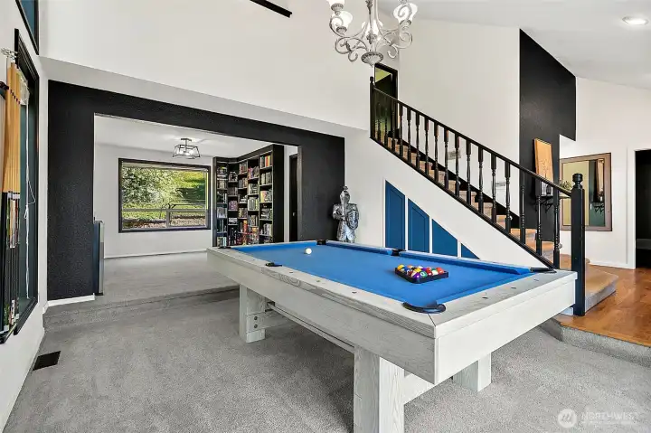 Front room flows into dining space.