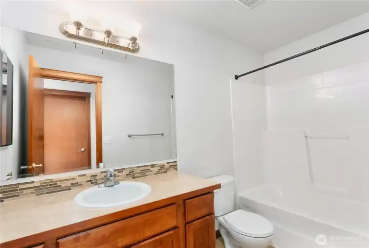 Second full bath upstairs