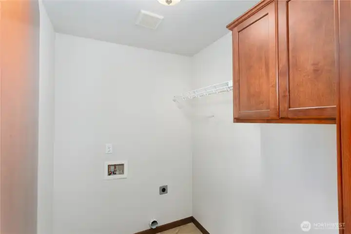 Second floor laundry room