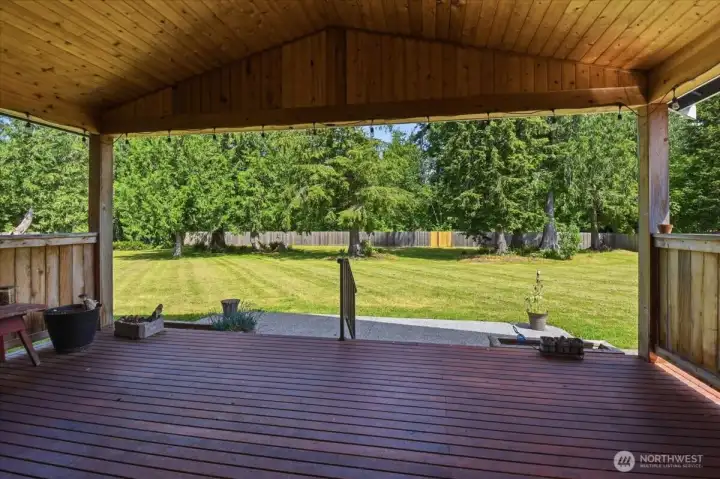 Covered Deck