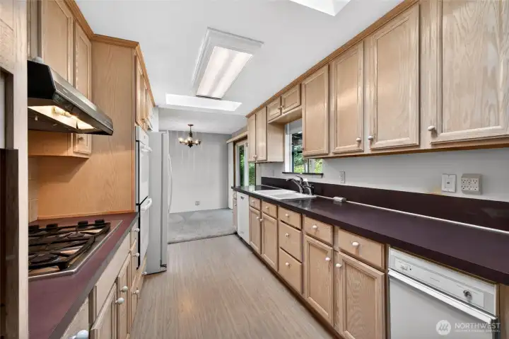 The Other Side of the kitchen , Dining Area .