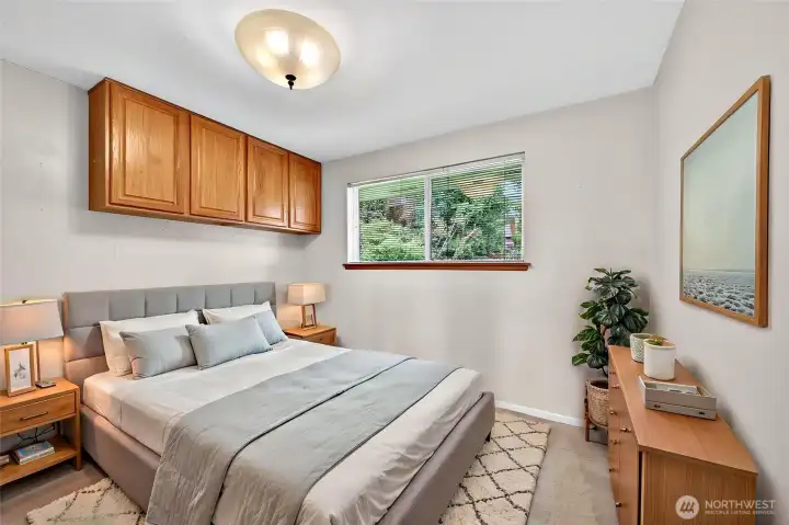 Third Bedroom on the Main Level .