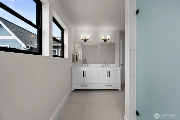 Master bathroom