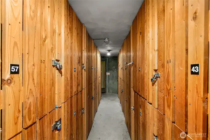 Dedicated storage area